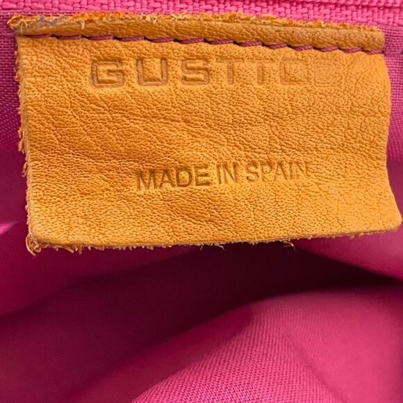 Gustto Orange and Silver Women's Handbag - Picture 6 of 8